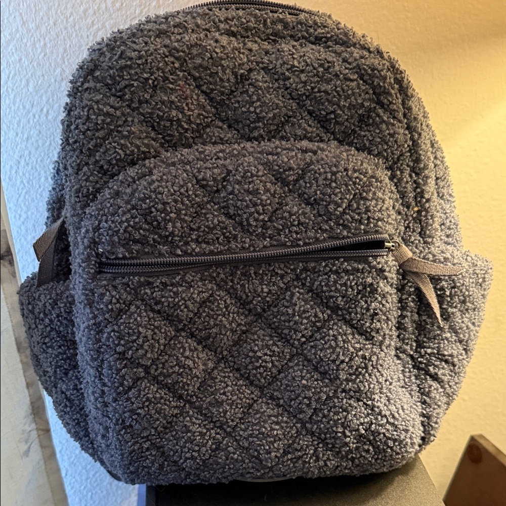 Vera Bradley  Gray/blue Quilted Backpack